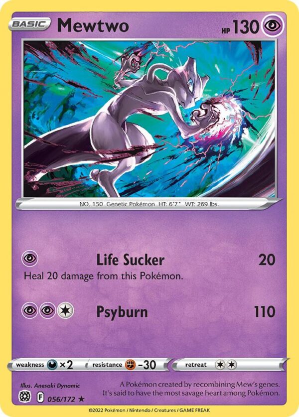 Mewtwo 056/172 (Cosmos Holo) Holofoil Miscellaneous Cards & Products