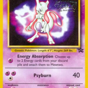Mewtwo (Movie Promo) 03/53 Normal WoTC Promo Mewtwo (Movie Promo) 03/53 Normal WoTC Promo