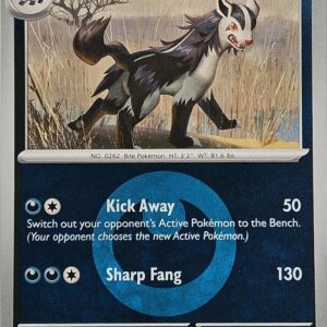 Mightyena 129/217 (Energy Symbol Pattern) Reverse Holofoil ME: Ascended Heroes