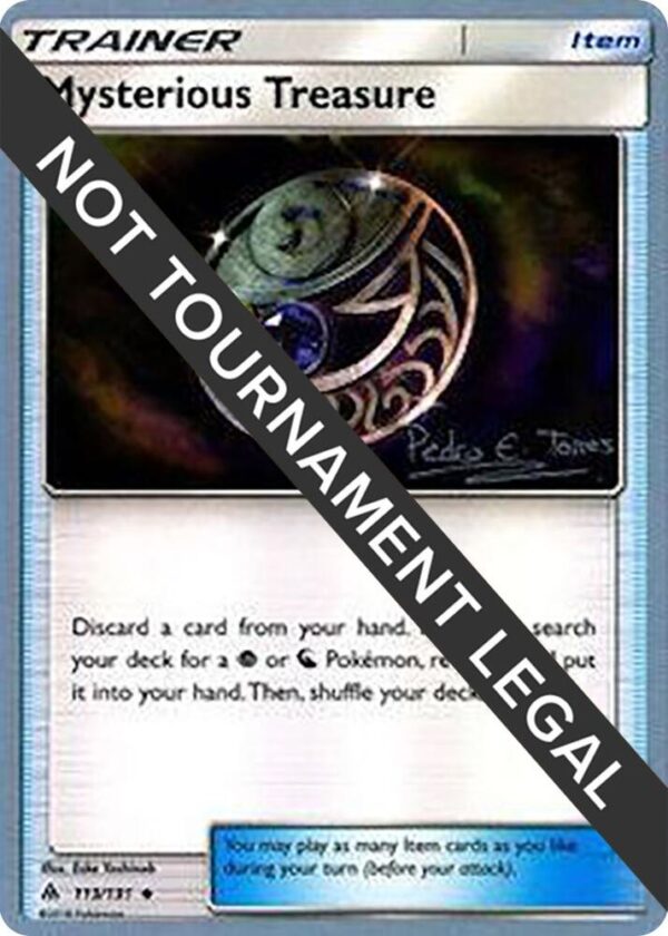 Mysterious Treasure 2018 (Pedro Eugenio Torres) 113/131 Normal World Championship Decks Mysterious Treasure 2018 (Pedro Eugenio Torres) 113/131 Normal World Championship Decks