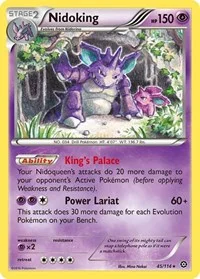 Nidoking | 45/114 | Reverse Holofoil | XY - Steam Siege