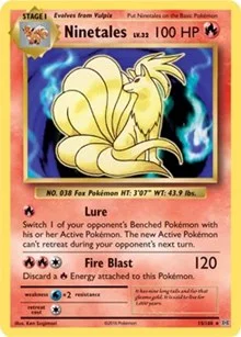 Ninetales | 15/108 (XY Evolutions) (Non-Holo) | 015/108 | Normal | Deck Exclusives Ninetales | 15/108 (XY Evolutions) (Non-Holo) | 015/108 | Normal | Deck Exclusives