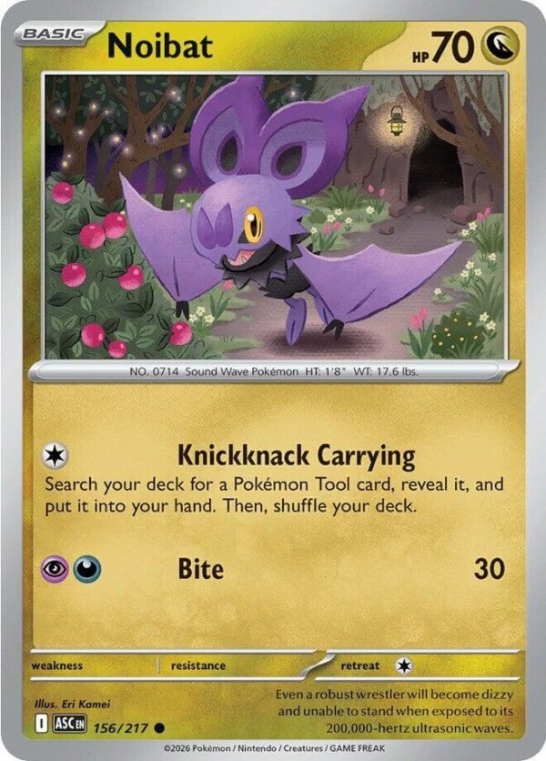Noibat 156/217 Normal ME: Ascended Heroes