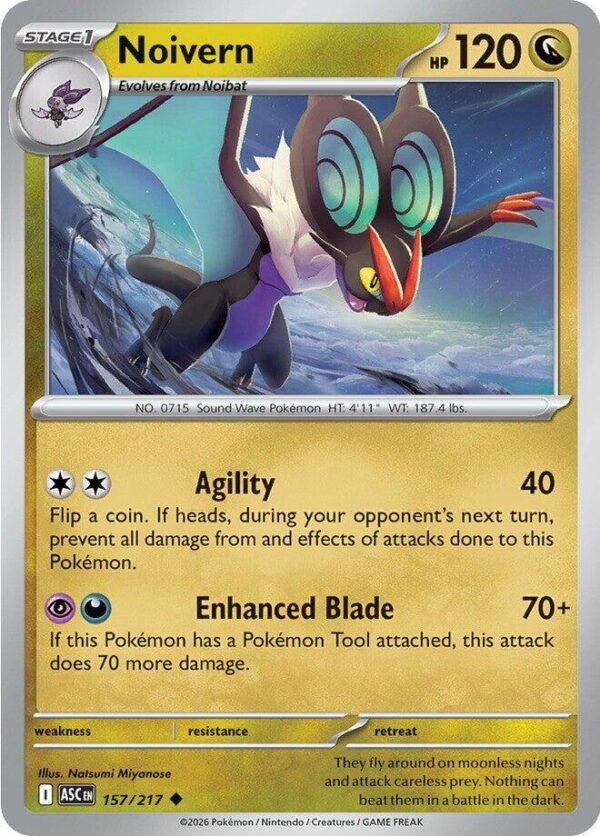 Noivern 157/217 Normal ME: Ascended Heroes