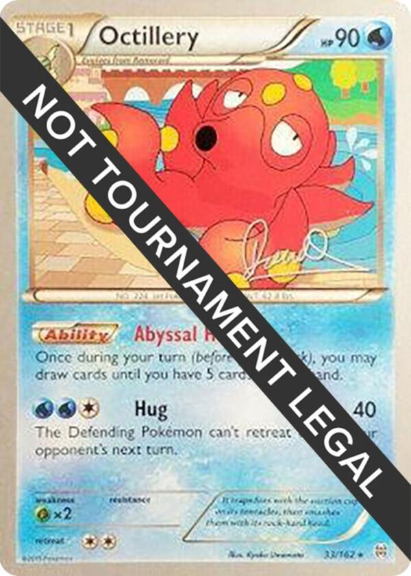 Octillery 2017 (Diego Cassiraga) 33/162 Normal World Championship Decks
