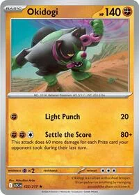 Okidogi | 122/217 | Holofoil | ME: Ascended Heroes