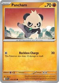 Pancham | 115/217 | Normal | ME: Ascended Heroes