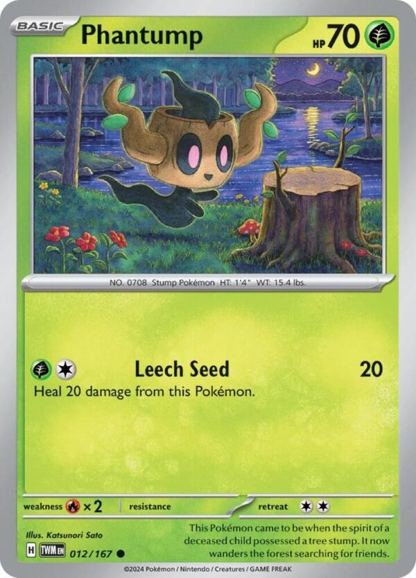 Phantump 012/167 Normal SV06: Twilight Masquerade Phantump 012/167 Normal SV06: Twilight Masquerade