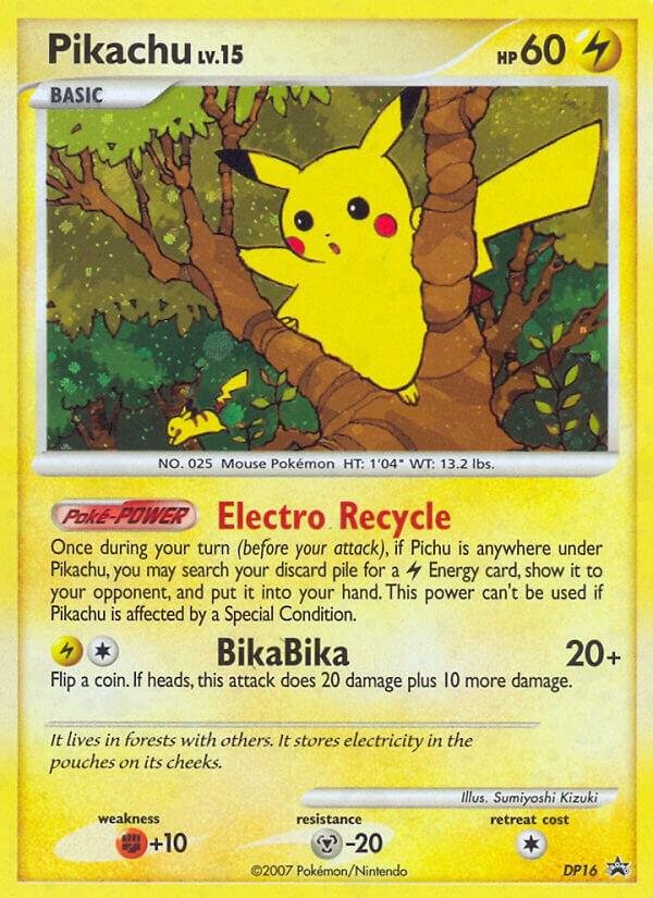 Pikachu DP16 Holofoil Diamond and Pearl Promos Pikachu DP16 Holofoil Diamond and Pearl Promos