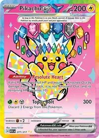 Pikachu ex | 277/217 | Holofoil | ME: Ascended Heroes