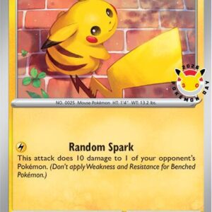 Pikachu (Pokemon Day 2026) 051/162 Holofoil Miscellaneous Cards & Products