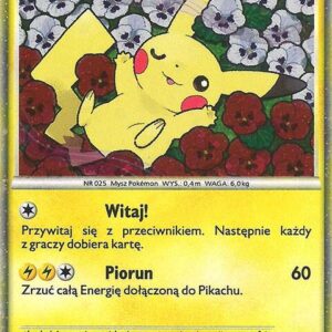 Pikachu (Polish) PW 8 Holofoil Pikachu World Collection Promos