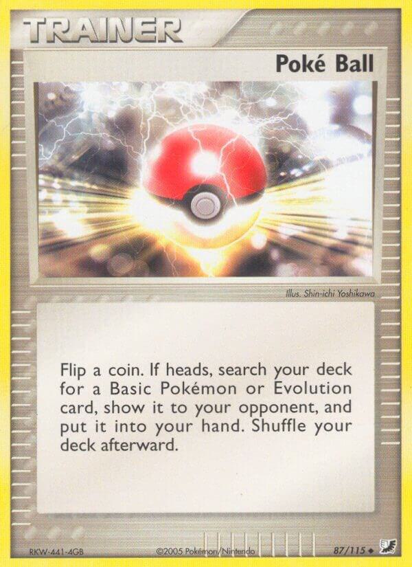 Poke Ball 87/115 Normal Unseen Forces Poke Ball 87/115 Normal Unseen Forces