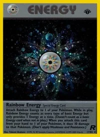 Rainbow Energy (17) | 17/82 | 1st Edition Holofoil | Team Rocket