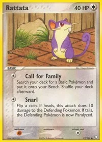 Rattata | 072/109 | Reverse Holofoil | Team Rocket Returns