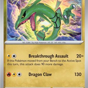 Rayquaza 153/217 Holofoil ME: Ascended Heroes