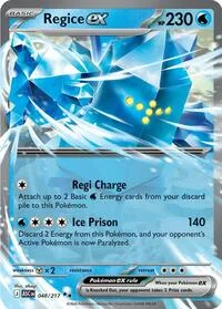 Regice ex | 048/217 | Holofoil | ME: Ascended Heroes