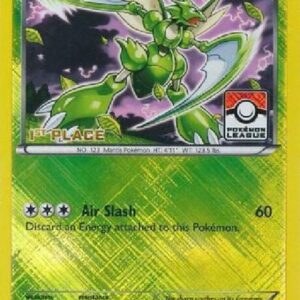 Scyther 4/108 (Pokemon League) [1st Place] 004/108 Reverse Holofoil League & Championship Cards