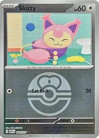 Skitty (Love Ball) | 165/217 | Reverse Holofoil | ME: Ascended Heroes