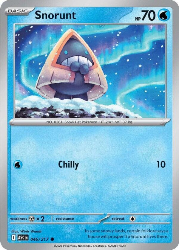 Snorunt 046/217 Normal ME: Ascended Heroes