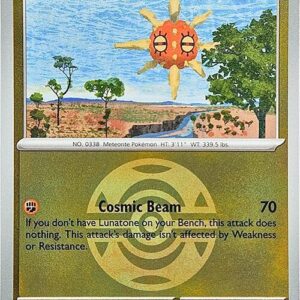 Solrock (Dusk Ball) 106/217 Reverse Holofoil ME: Ascended Heroes