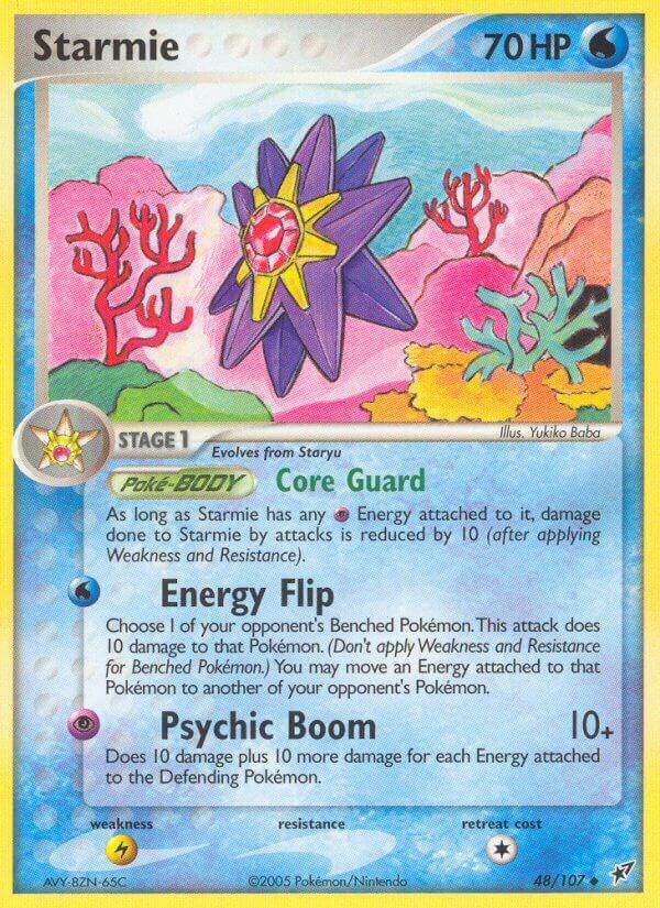 Starmie 48/107 Reverse Holofoil Deoxys