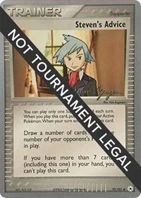 Steven's Advice | 2004 (Kevin Nguyen) | 92/101 | Normal | World Championship Decks