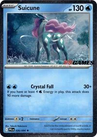 Suicune (EB Games Exclusive) | 026/094 | Holofoil | Miscellaneous Cards & Products