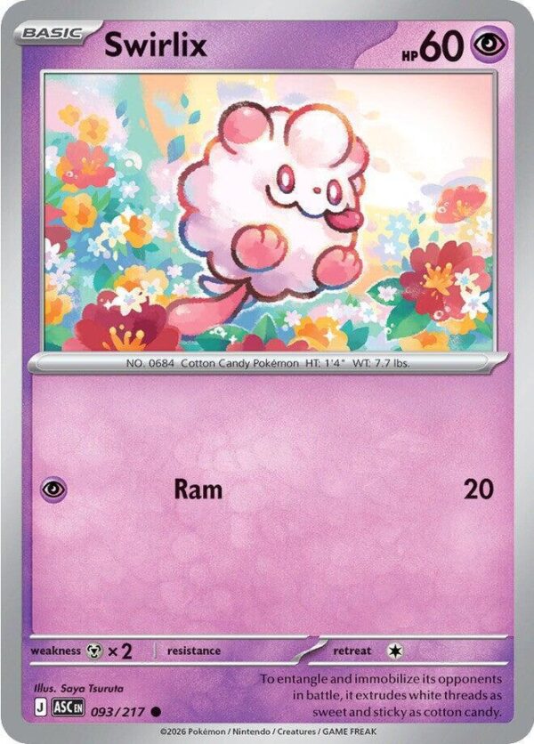 Swirlix 093/217 Normal ME: Ascended Heroes