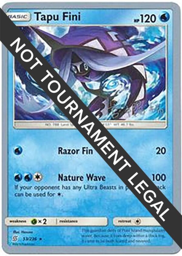 Tapu Fini 2019 (Haruki Miyamoto) 53/236 Normal World Championship Decks
