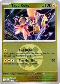 Tapu Koko (Quick Ball) | 067/217 | Reverse Holofoil | ME: Ascended Heroes