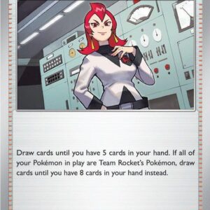 Team Rocket’s Ariana 202/217 Reverse Holofoil ME: Ascended Heroes