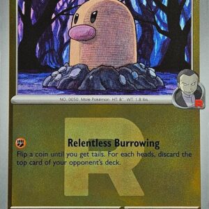 Team Rocket’s Diglett (Team Rocket) 100/217 Reverse Holofoil ME: Ascended Heroes