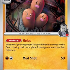 Team Rocket’s Dugtrio 101/217 Normal ME: Ascended Heroes