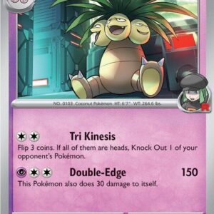 Team Rocket’s exeggutor 078/217 Holofoil ME: Ascended Heroes
