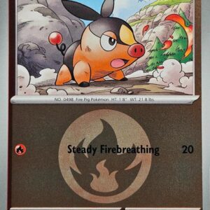 Tepig (Energy Symbol Pattern) 029/217 Reverse Holofoil ME: Ascended Heroes