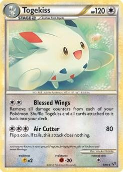 Togekiss 9/90 (HGSS Undaunted) 009/090 Normal Deck Exclusives Togekiss 9/90 (HGSS Undaunted) 009/090 Normal Deck Exclusives