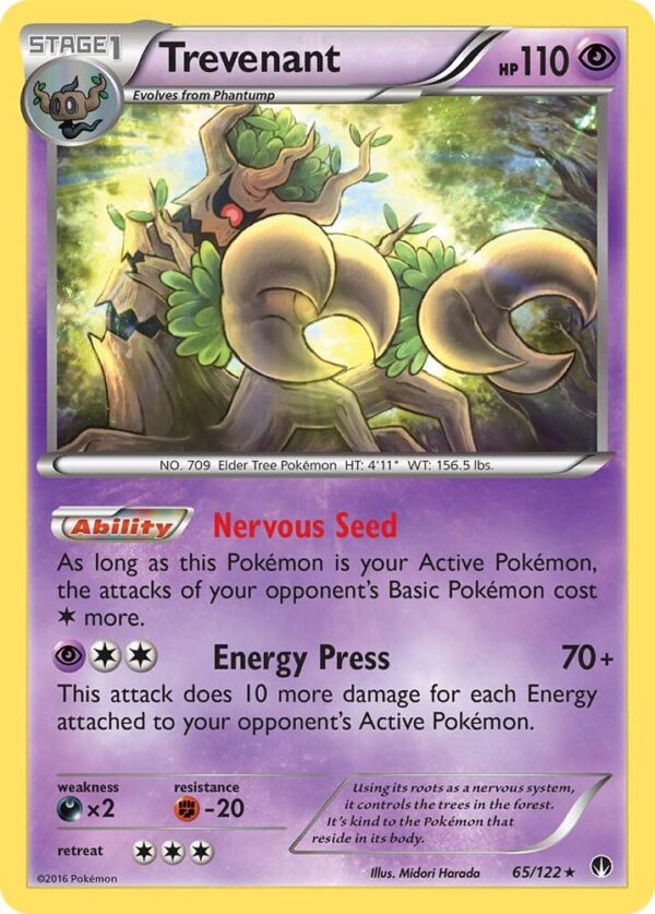Trevenant 65/122 Normal XY – BREAKpoint Trevenant 65/122 Normal XY – BREAKpoint