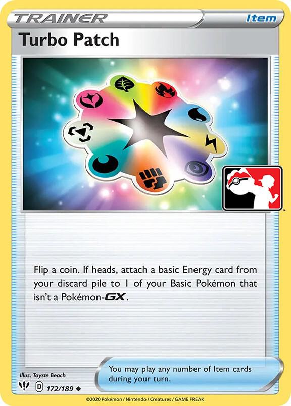 Turbo Patch 172/189 Normal Prize Pack Series Cards