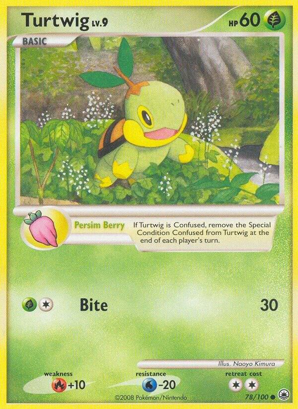 Turtwig (78) 78/100 Reverse Holofoil Majestic Dawn Turtwig (78) 78/100 Reverse Holofoil Majestic Dawn