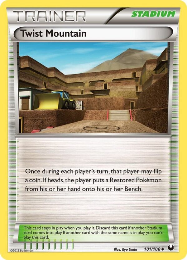 Twist Mountain 101/108 Reverse Holofoil Dark Explorers