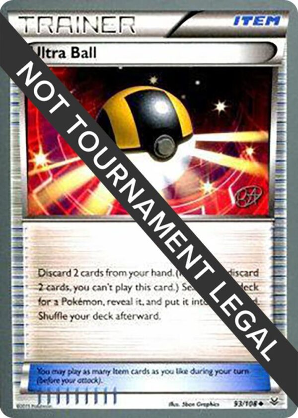 Ultra Ball 2015 (Rowan Stavenow) 93/108 Normal World Championship Decks