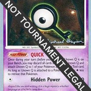 Unown [Q] 2010 (Mychael Bryan) 49/100 Normal World Championship Decks