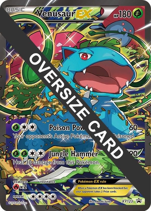 Venusaur EX XY123 Holofoil Jumbo Cards Venusaur EX XY123 Holofoil Jumbo Cards