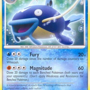 Whiscash 40/123 Normal Mysterious Treasures