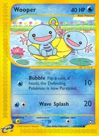 Wooper (117) | 117/147 | Reverse Holofoil | Aquapolis
