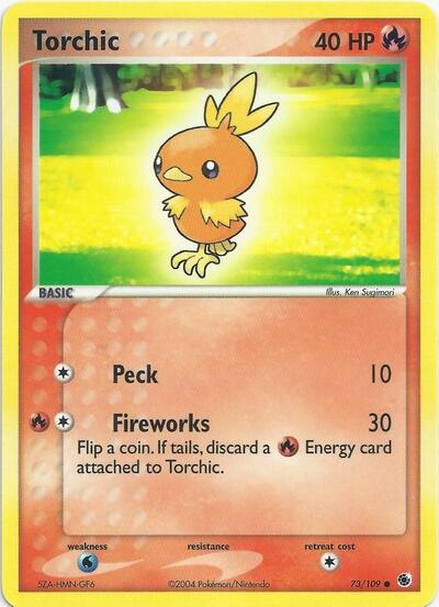 Torchic | 73 | Normal | EX Battle Stadium