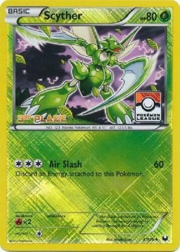 Scyther | 4/108 (Pokemon League) [3rd Place] | 004/108 | Reverse Holofoil | League & Championship Cards