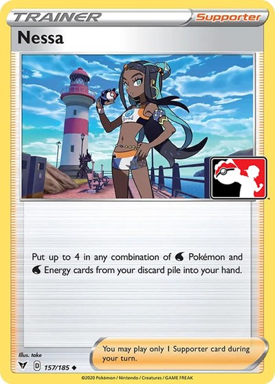 Nessa | 157/185 | Normal | Prize Pack Series Cards