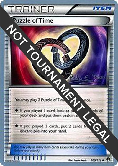 Puzzle of Time | 2018 (Pedro Eugenio Torres) | 109/122 | Normal | World Championship Decks